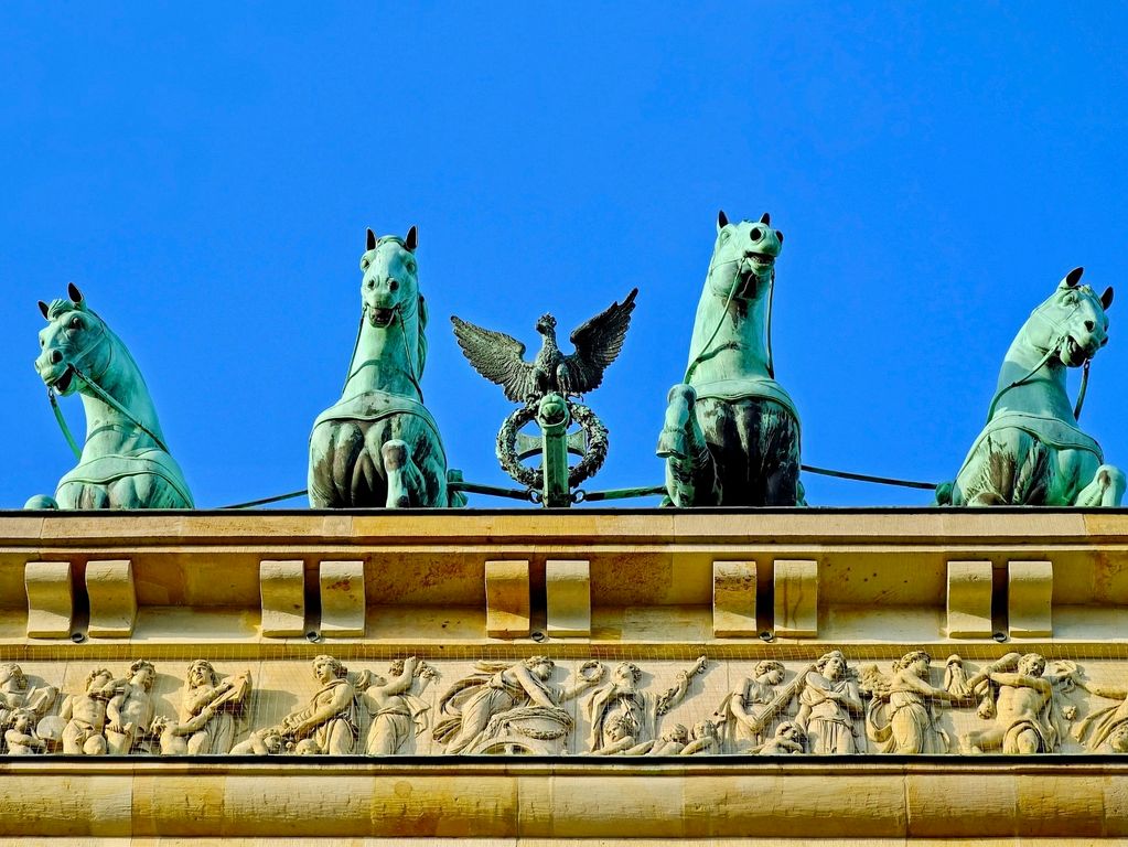 Paarden Brandenburger Tor